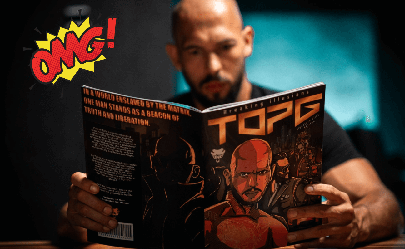 Andrew Tate launches his own comic book